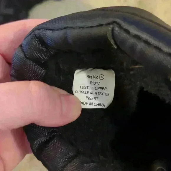 Skadoo, kids snow boot, size 4, black - Picture 6 of 6